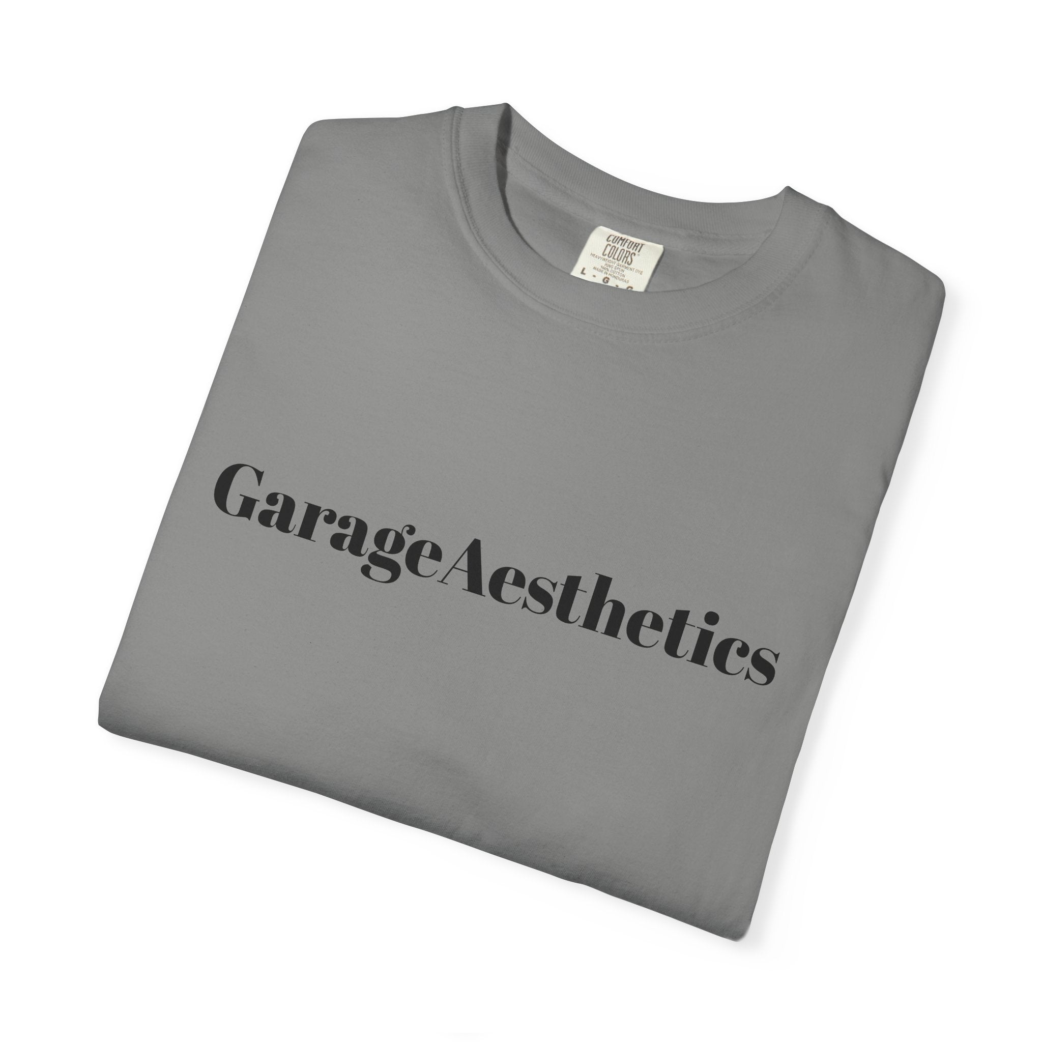 GarageAesthetics T-shirt - Unisex Garment-Dyed