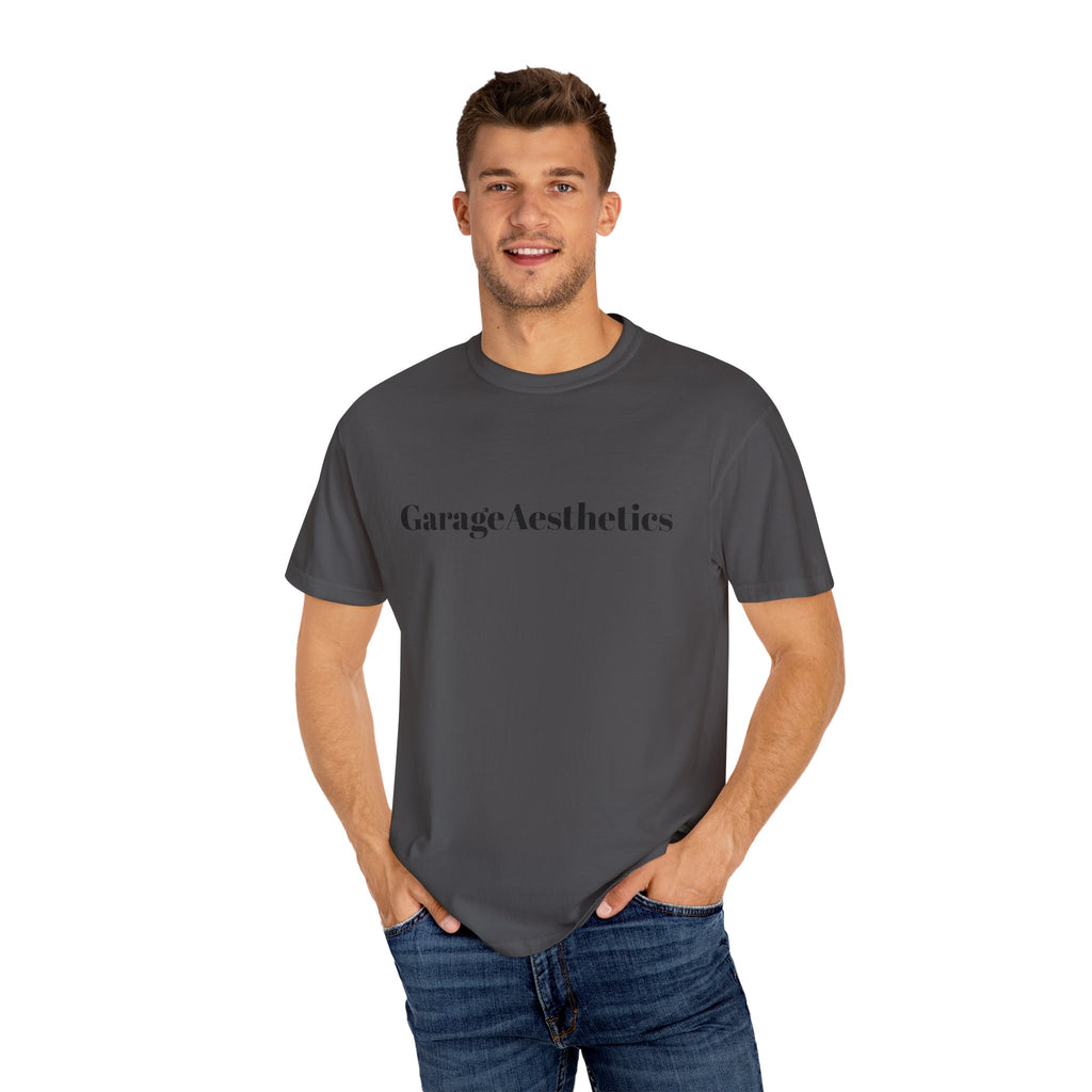GarageAesthetics T-shirt - Unisex Garment-Dyed