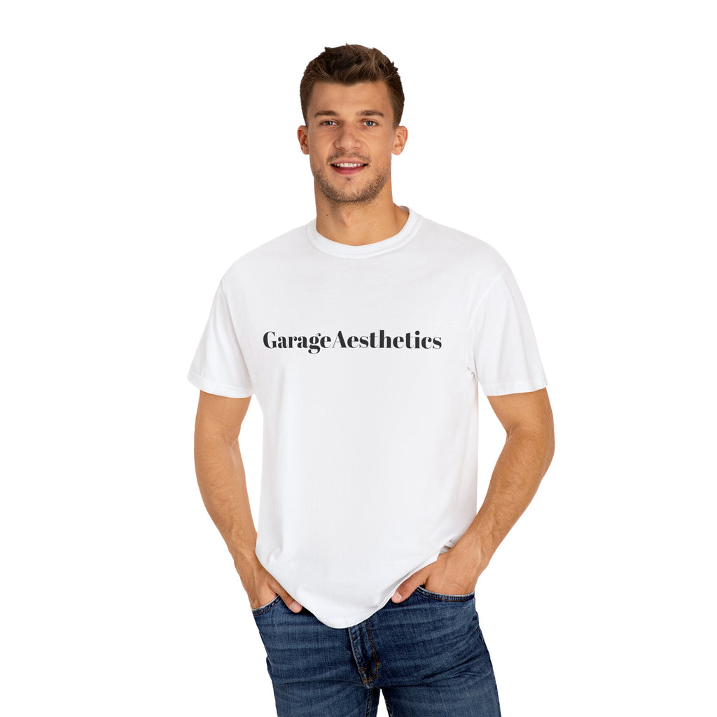 GarageAesthetics T-shirt - Unisex Garment-Dyed