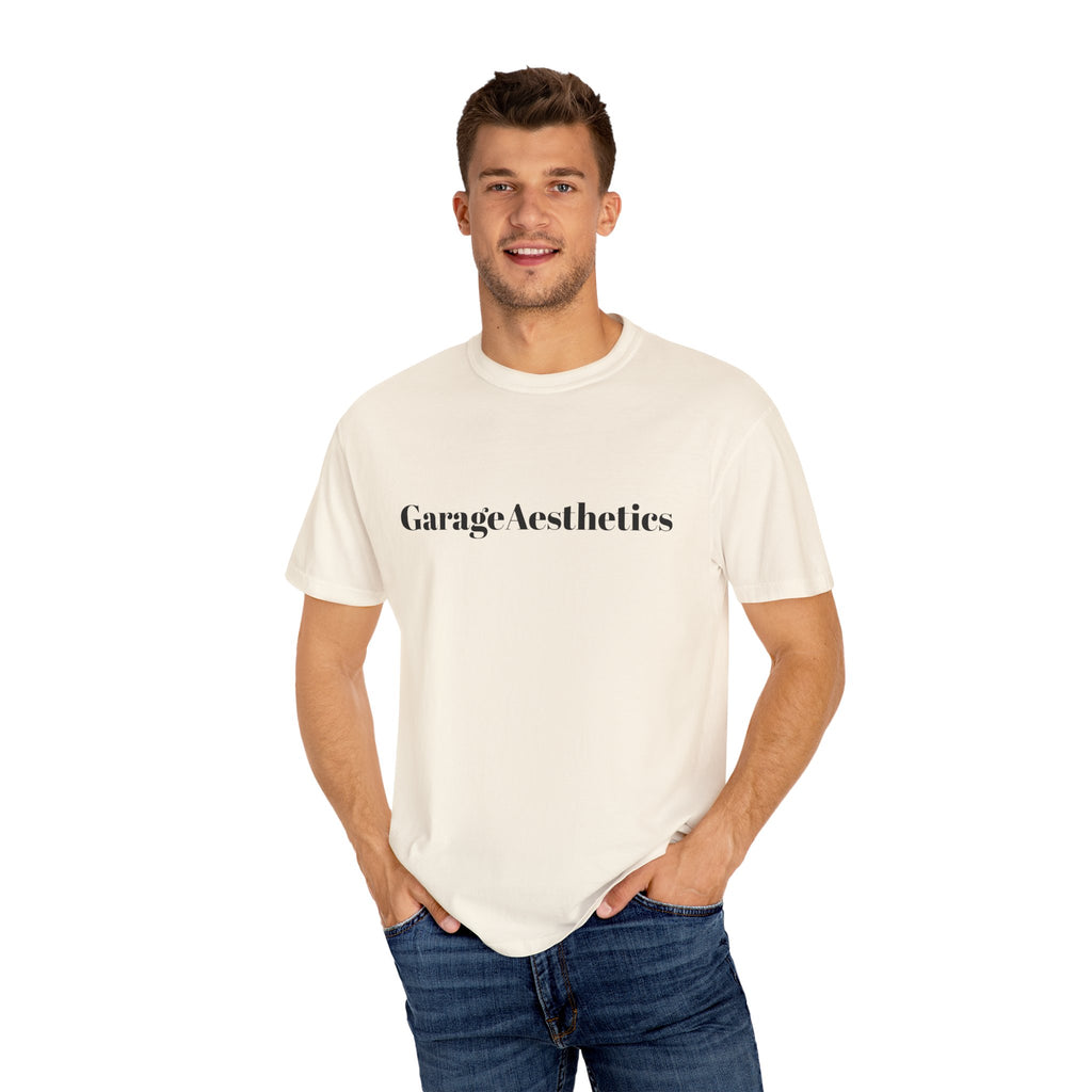 GarageAesthetics T-shirt - Unisex Garment-Dyed