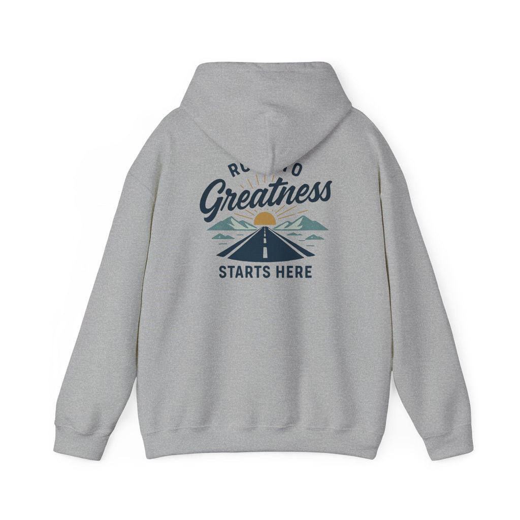 Garage AestheticsRZ Hoodie — 'Greatness Starts Here'