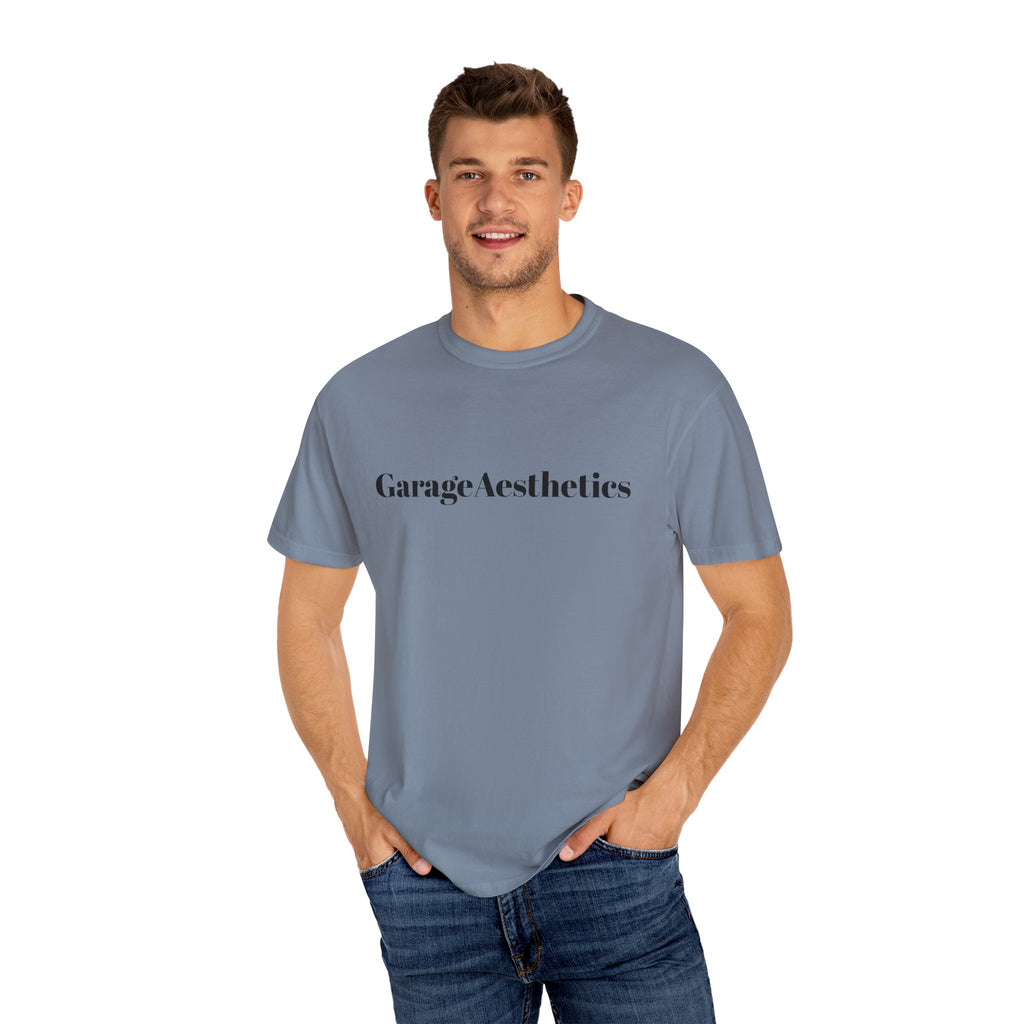 GarageAesthetics T-shirt - Unisex Garment-Dyed