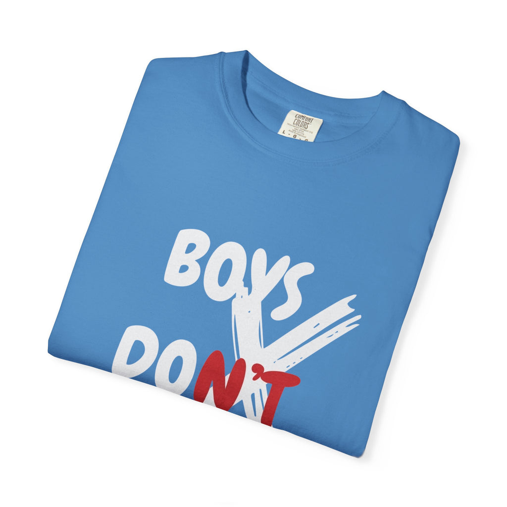 Boys Don't Cry Graphic T-Shirt — Edgy Retro Streetwear Tee