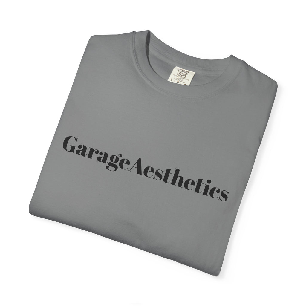 GarageAesthetics T-shirt - Unisex Garment-Dyed