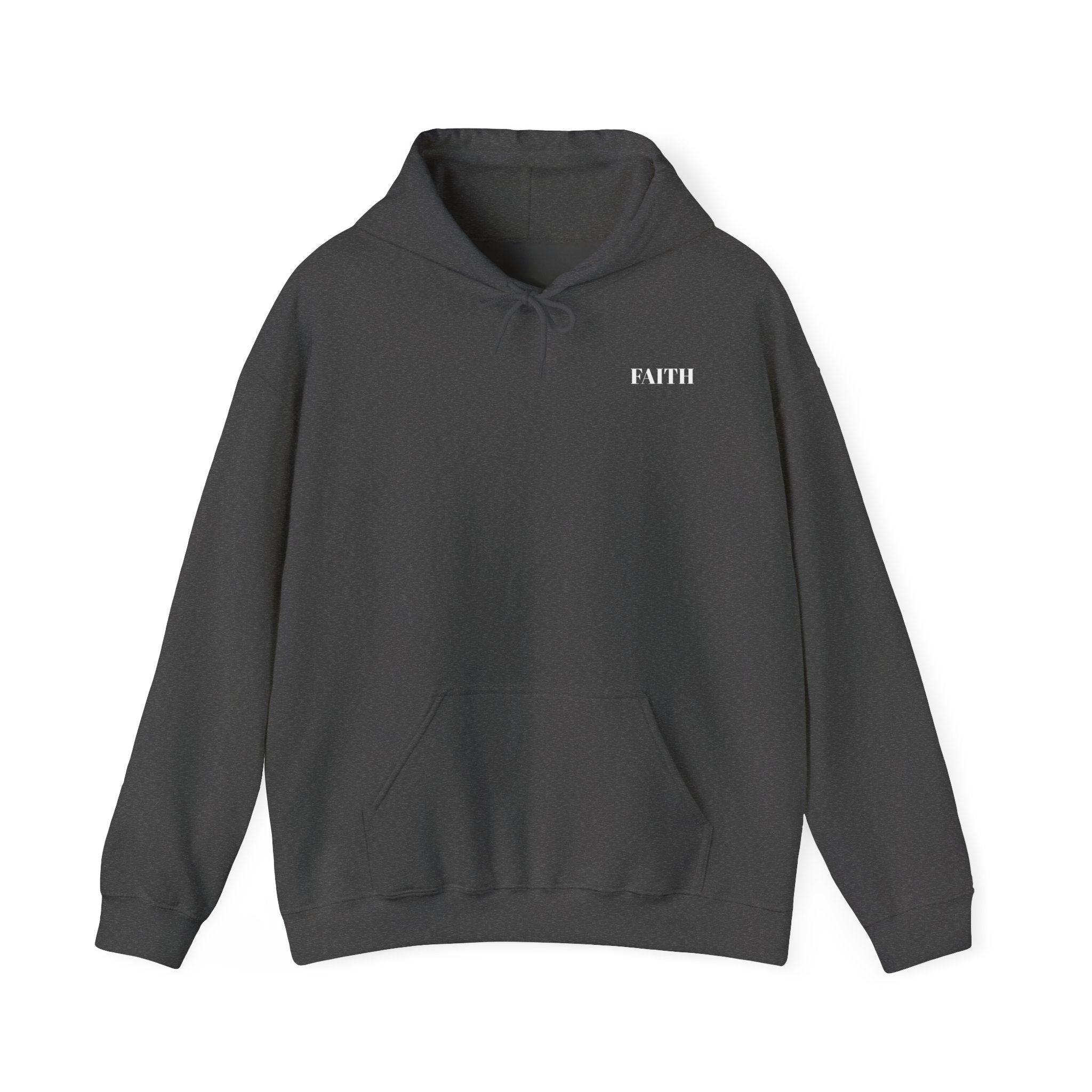 Faith Hoodie — 'Faith Over Fear' Graphic Hooded Sweatshirt