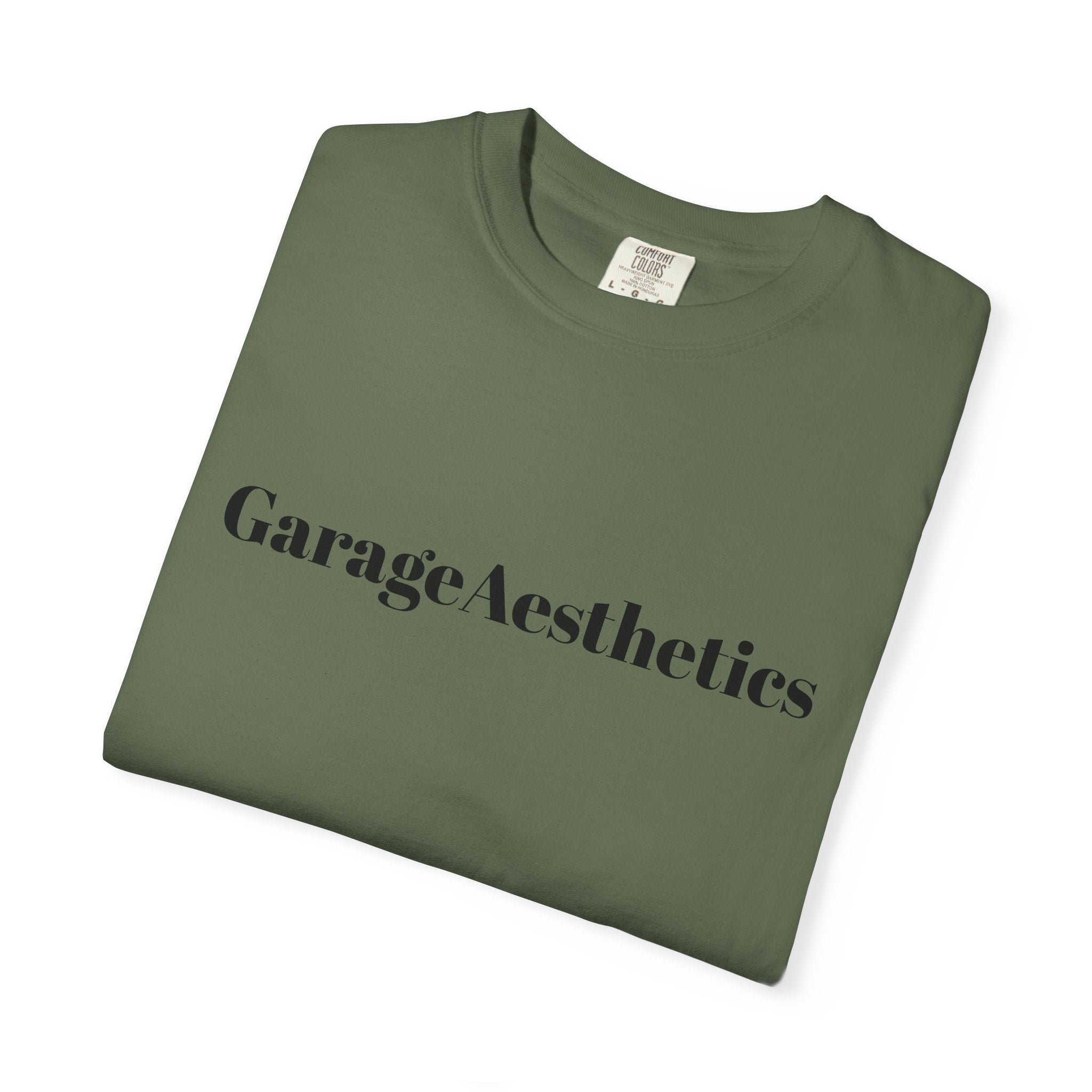GarageAesthetics T-shirt - Unisex Garment-Dyed