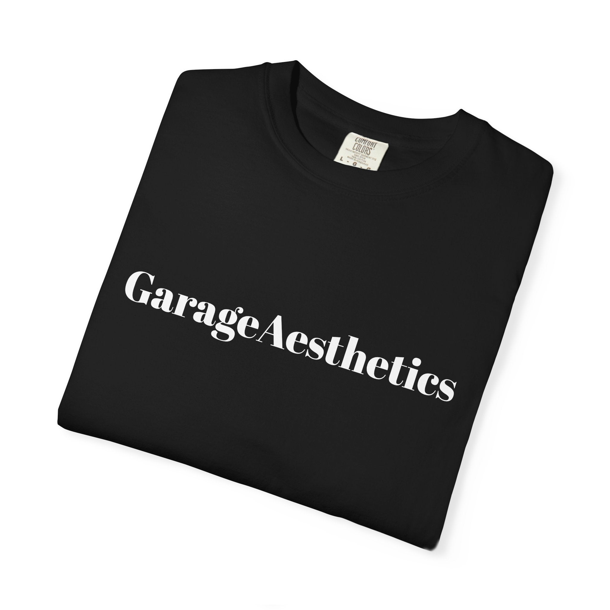 GarageAesthetics T-shirt - Unisex Garment-Dyed