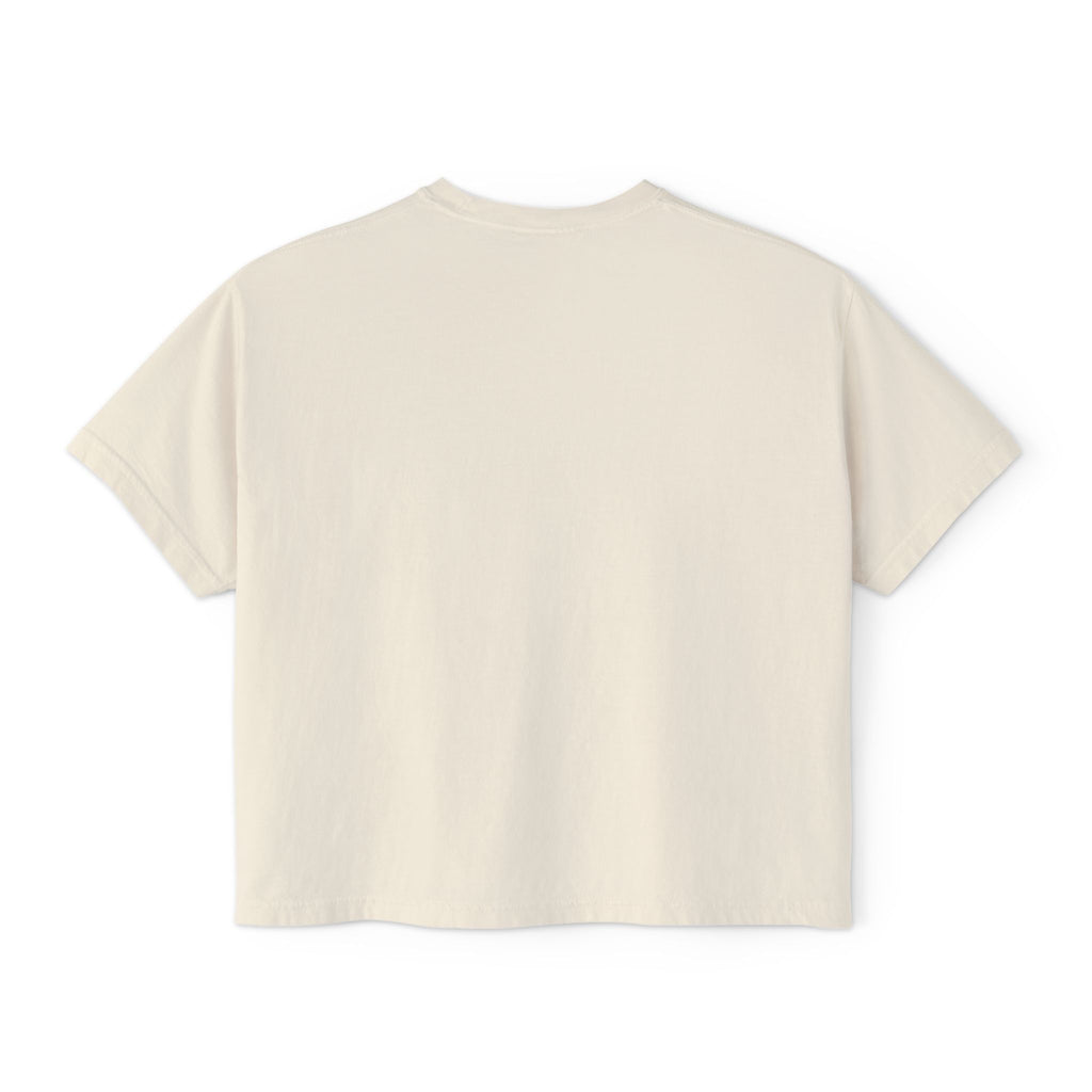 Boxy Tee — Minimalist 'Together & Kind' Line-Art Hands Graphic