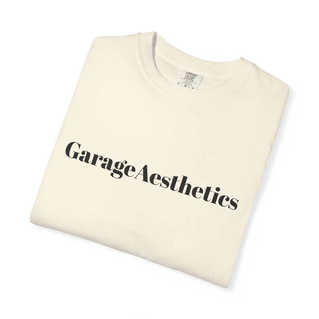 GarageAesthetics T-shirt - Unisex Garment-Dyed