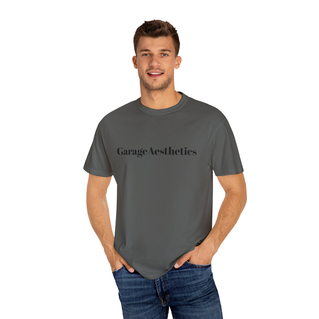 GarageAesthetics T-shirt - Unisex Garment-Dyed