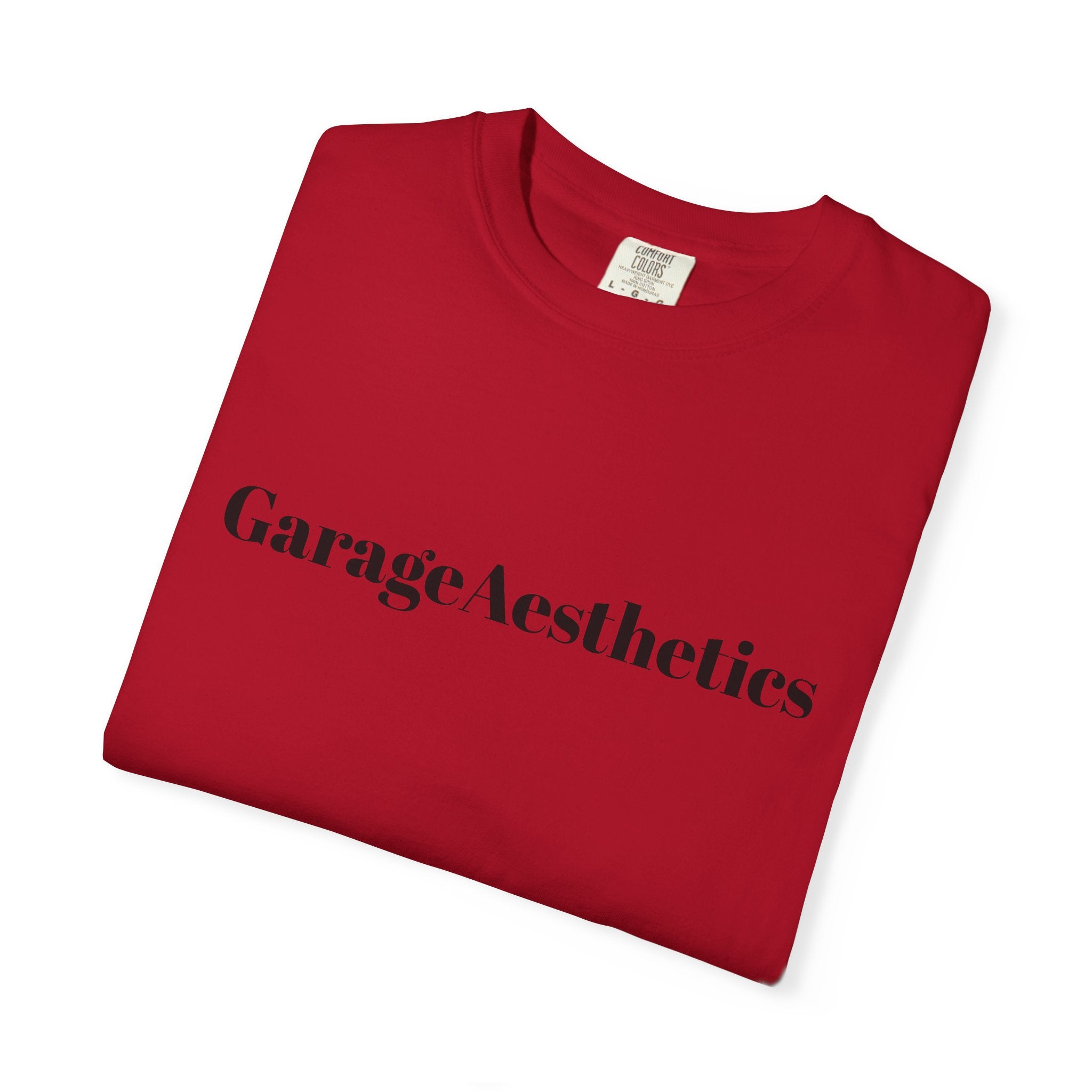 GarageAesthetics T-shirt - Unisex Garment-Dyed