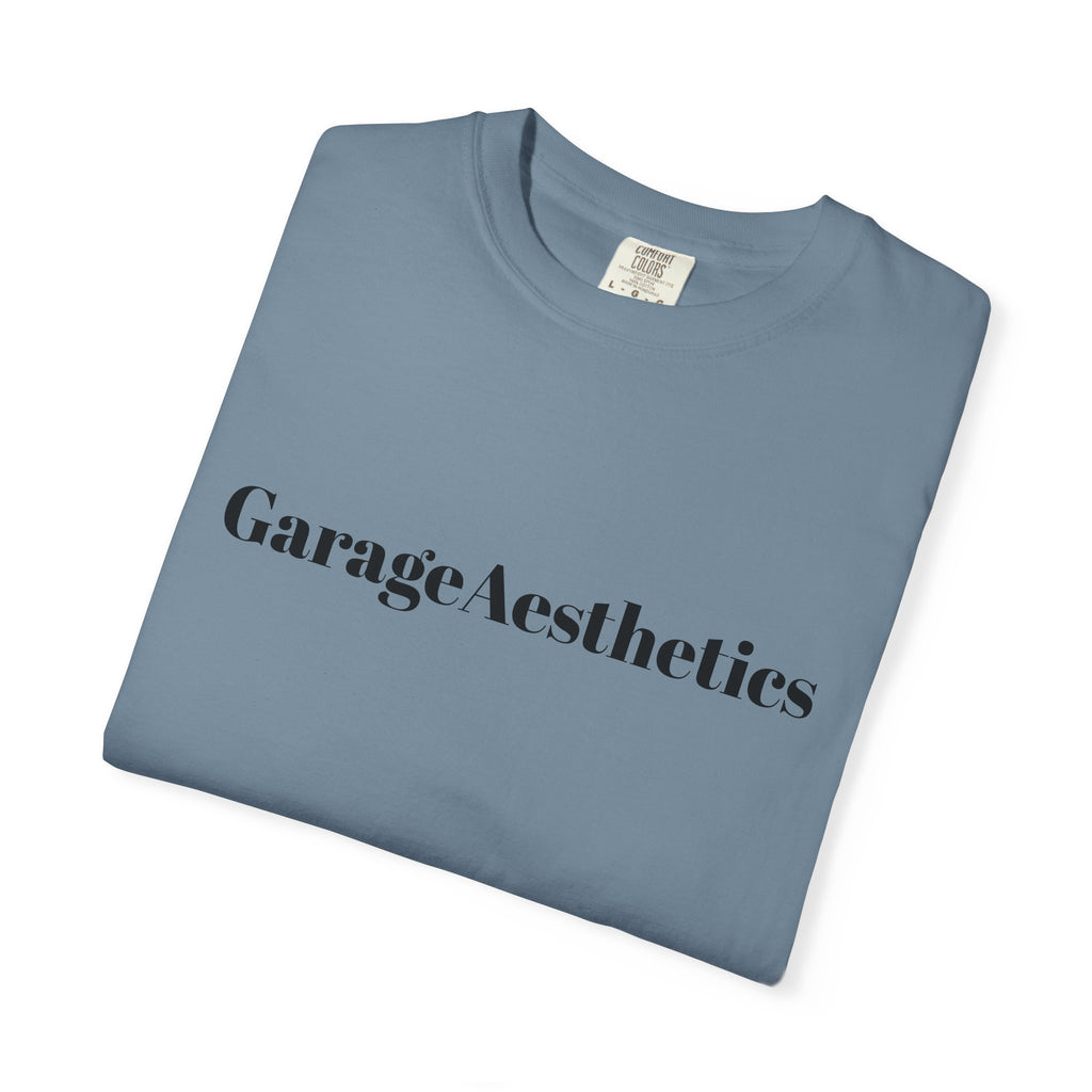 GarageAesthetics T-shirt - Unisex Garment-Dyed
