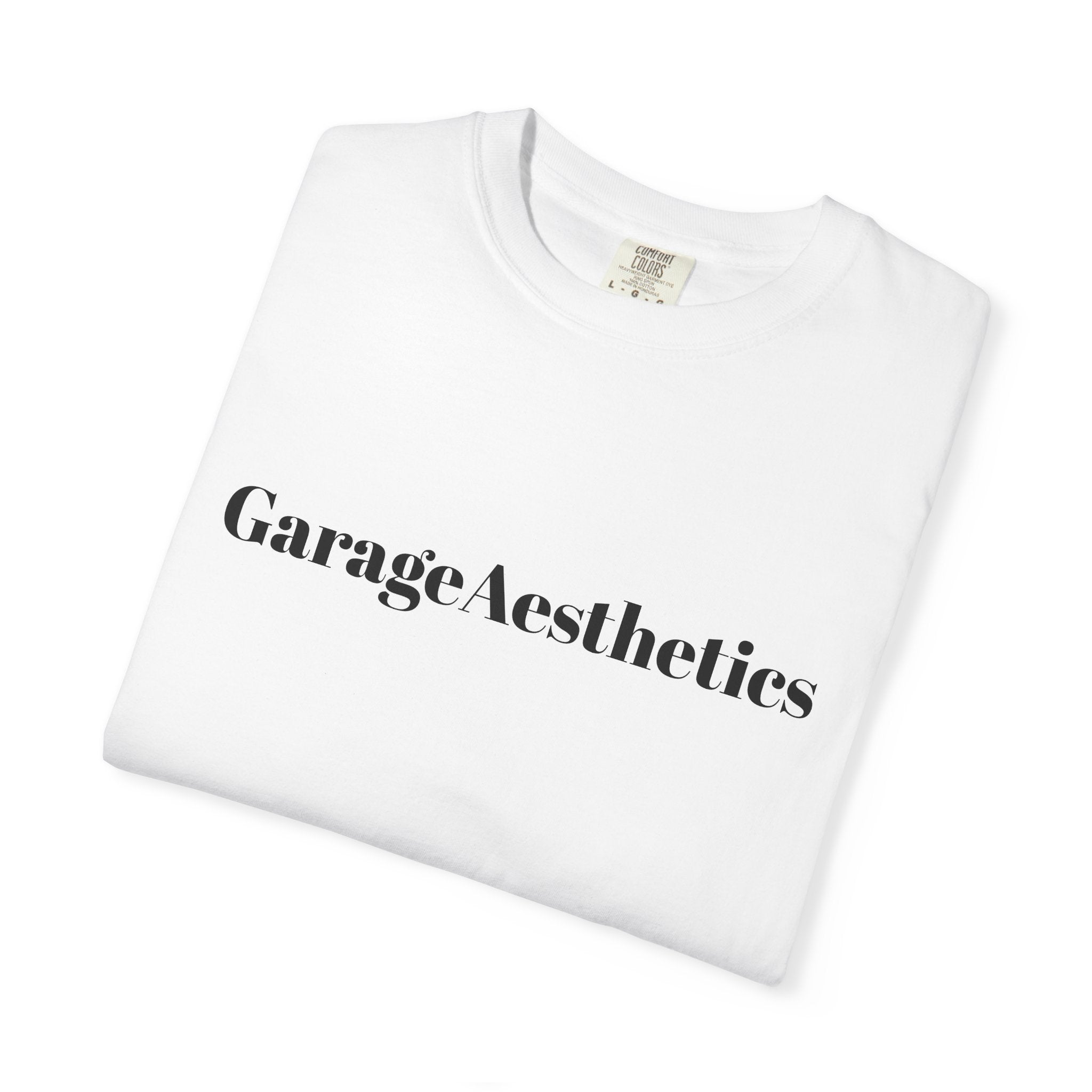 GarageAesthetics T-shirt - Unisex Garment-Dyed
